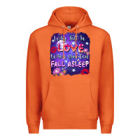 Carrot Why fall in love when you can fall asleep Premium Hoodie - FaDigitalArtStudio