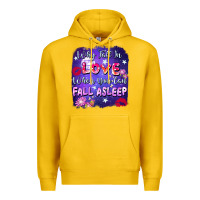 Lemon Why fall in love when you can fall asleep Premium Hoodie - FaDigitalArtStudio