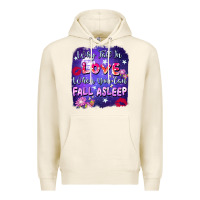 Tofu Why fall in love when you can fall asleep Premium Hoodie - FaDigitalArtStudio