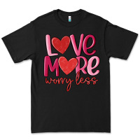 Black love more worry less Premium Tee - MaliasSmallBusiness