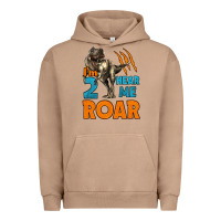 Pigment Burro i'm two hear me roar dinosaur birthday Urban Hoodie - LillyAllenDesigns