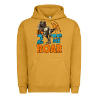 Pigment Peanut Butter i'm two hear me roar dinosaur birthday Urban Hoodie - LillyAllenDesigns