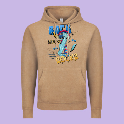 Rock Your Vintage Hoodie Designed By Artiststas