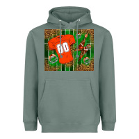 Sage american football uniform mouse pad Heavyweight Hoodie - BundleAndBundleShop