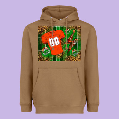 American Football Uniform Mouse Pad Heavyweight Hoodie Designed By Bundleandbundleshop