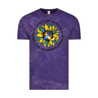 Cloud Purple down syndrome Vintage Tee - Artiststas