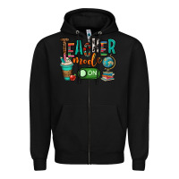 Black teacher mode on Zipper Hoodie - OliviaCreatesArt