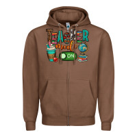 Chestnut teacher mode on Zipper Hoodie - OliviaCreatesArt