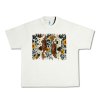 Pistachio sunflower cowhide brush stroke Urban Heavy Tee - Artiststas