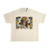 Sandshell sunflower cowhide brush stroke Urban Heavy Tee - Artiststas