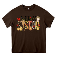 Chocolate Brown softball sister Heavy Core Tee - MaliasSmallBusiness