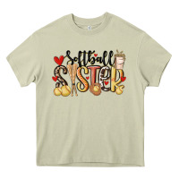 Mossy softball sister Heavy Core Tee - MaliasSmallBusiness