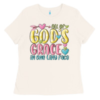 Bone all of god's grace in one tiny face Ladies Tee - MaliasSmallBusiness