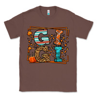 Chestnut Fall Autumn Leopard Gigi Classic Tee - LillyAllenDesigns