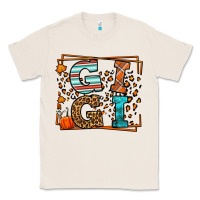 Natural Fall Autumn Leopard Gigi Classic Tee - LillyAllenDesigns