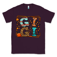 Plum Fall Autumn Leopard Gigi Classic Tee - LillyAllenDesigns