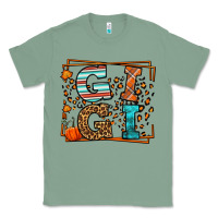 Sage Fall Autumn Leopard Gigi Classic Tee - LillyAllenDesigns