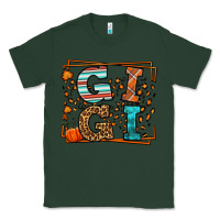 Sports Green Fall Autumn Leopard Gigi Classic Tee - LillyAllenDesigns