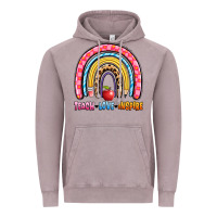 Vintage Zinc teach love inspire rainbow Vintage Hoodie - Artiststas