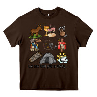 Chocolate Brown let me tell you a story Heavy Core Tee - MaliasSmallBusiness