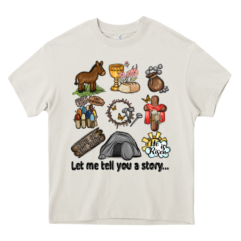 Let Me Tell You A Story Heavy Core Tee by MaliasSmallBusiness | Teevron