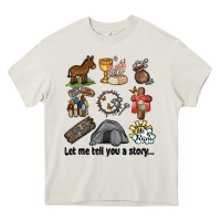 Cream let me tell you a story Heavy Core Tee - MaliasSmallBusiness