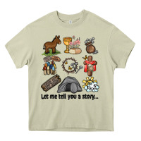 Mossy let me tell you a story Heavy Core Tee - MaliasSmallBusiness