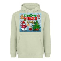 Matcha christmas vibes only tumbler Heavyweight Hoodie - BundleAndBundleShop