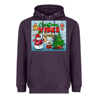 Plum christmas vibes only tumbler Heavyweight Hoodie - BundleAndBundleShop
