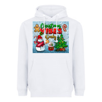 Christmas Vibes Only Tumbler Heavyweight Hoodie | Teevron