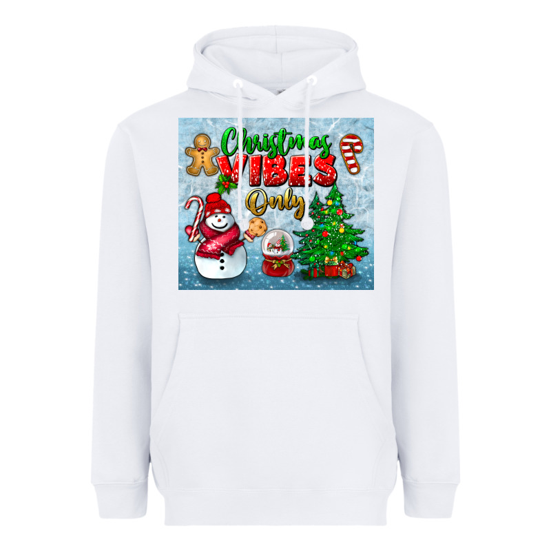 Christmas Vibes Only Tumbler Heavyweight Hoodie by BundleAndBundleShop | Teevron