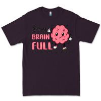 Plum sorry brain full Premium Tee - MaliasSmallBusiness