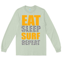 Matcha eat sleep surf repeat Long Sleeve Tee - Bettercallsaul