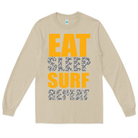 Mushroom eat sleep surf repeat Long Sleeve Tee - Bettercallsaul