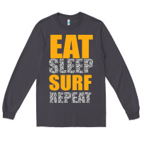 Smoke eat sleep surf repeat Long Sleeve Tee - Bettercallsaul