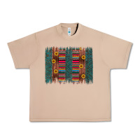 Burro sunflower serape brush stroke Urban Heavy Tee - Artiststas