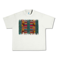 Pistachio sunflower serape brush stroke Urban Heavy Tee - Artiststas