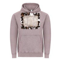 Vintage Zinc cowhide frames background Vintage Hoodie - RanaPortraitStore