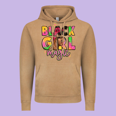 Black Girl Magic Vintage Hoodie Designed By Artiststas