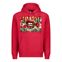 Cardinal Self love is the best love Premium Hoodie - FaDigitalArtStudio