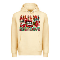 Pina Colada Self love is the best love Premium Hoodie - FaDigitalArtStudio