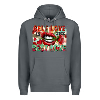 Rock Self love is the best love Premium Hoodie - FaDigitalArtStudio