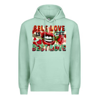 Seafoam Self love is the best love Premium Hoodie - FaDigitalArtStudio