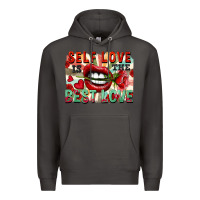 Smoke Self love is the best love Premium Hoodie - FaDigitalArtStudio