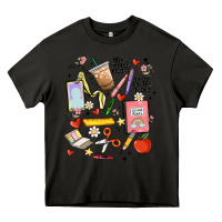 Asphalt can't talk right now doing teacher stuff Heavy Core Tee - MaliasSmallBusiness