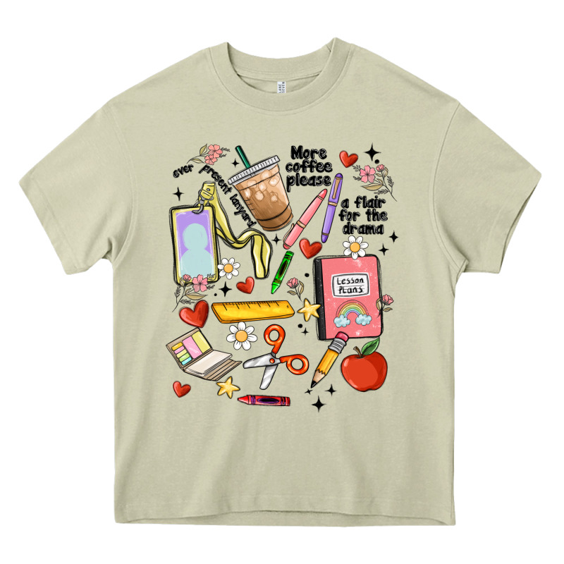 Can't Talk Right Now Doing Teacher Stuff Heavy Core Tee by MaliasSmallBusiness | Teevron