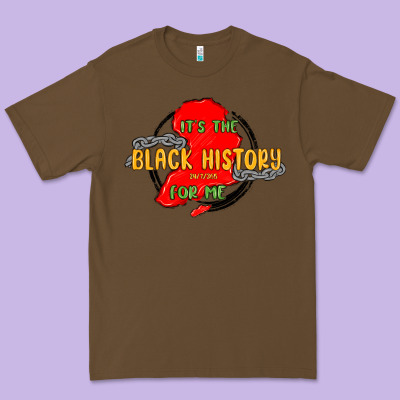 Black History Month Premium Tee Designed By Maliassmallbusiness