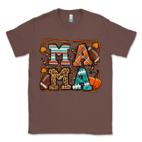 Chestnut Fall American Football Autumn Mama Classic Tee - LillyAllenDesigns