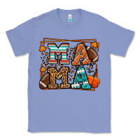 Colony Blue Fall American Football Autumn Mama Classic Tee - LillyAllenDesigns