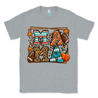 Heather Grey Fall American Football Autumn Mama Classic Tee - LillyAllenDesigns